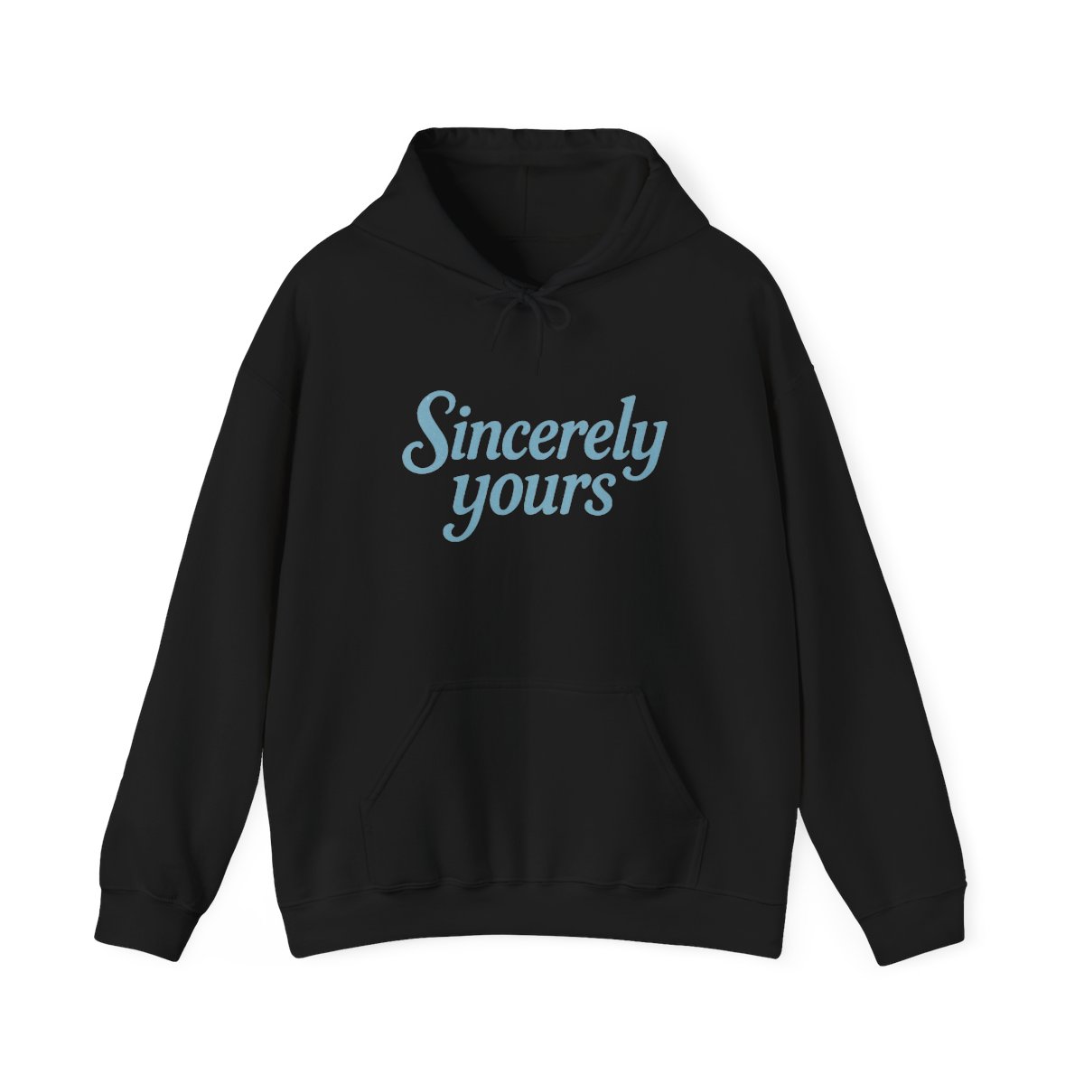 Salish Matter Hoodie in Blue, Oversized Unisex Fit