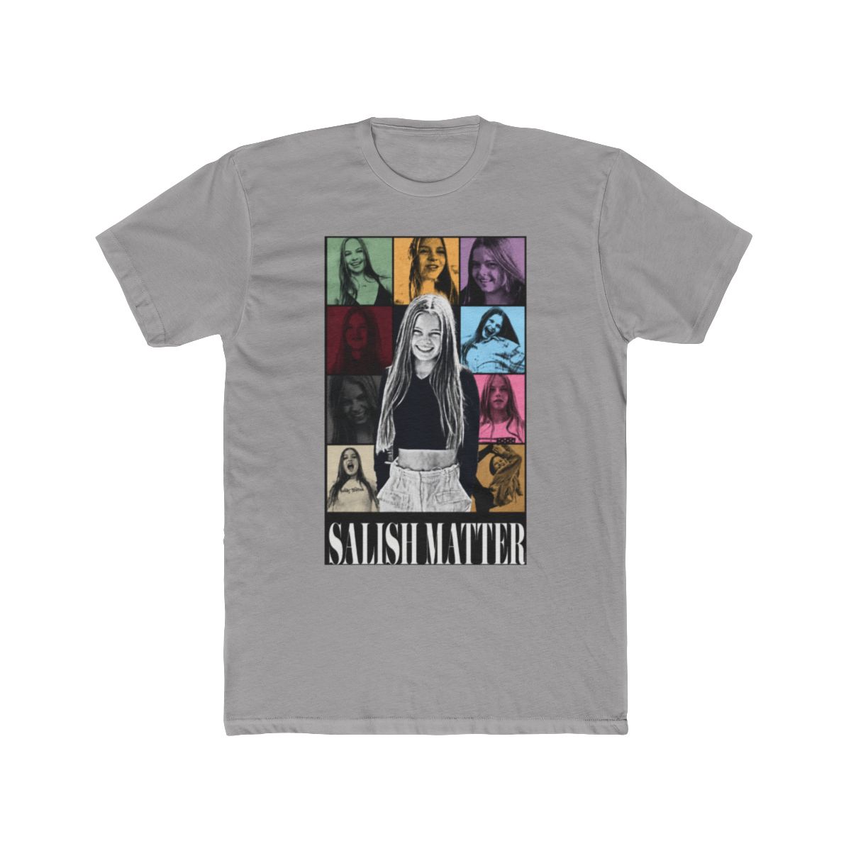 Salish Matter Pop Art Collage Graphic Tee - Official T-Shirts merchandise