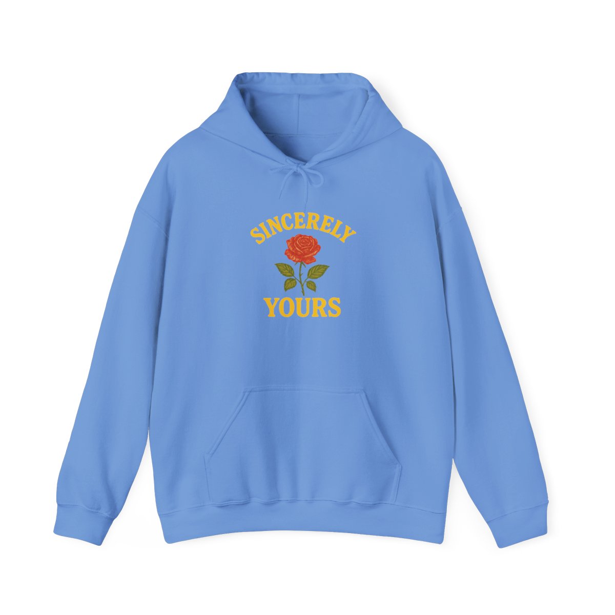 Salish Matter Sincerely Yours Witty Yellow Hoodie - alternate angle 2, merchandise