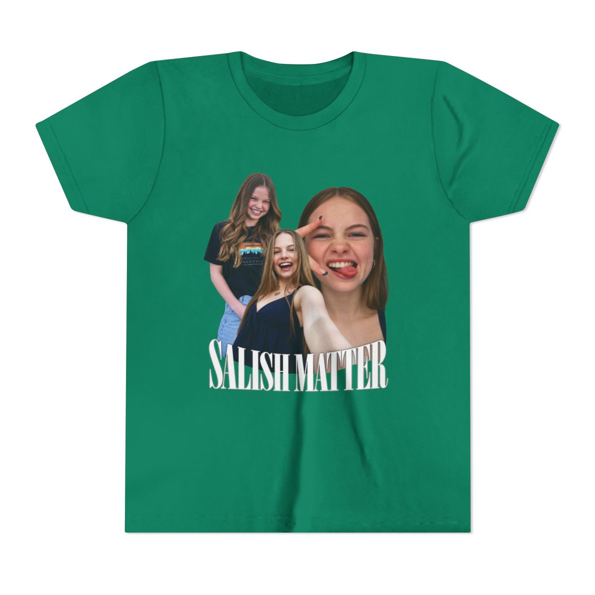 Salish Matter Retro Graphic Tee for Kids - alternate angle 5, merchandise