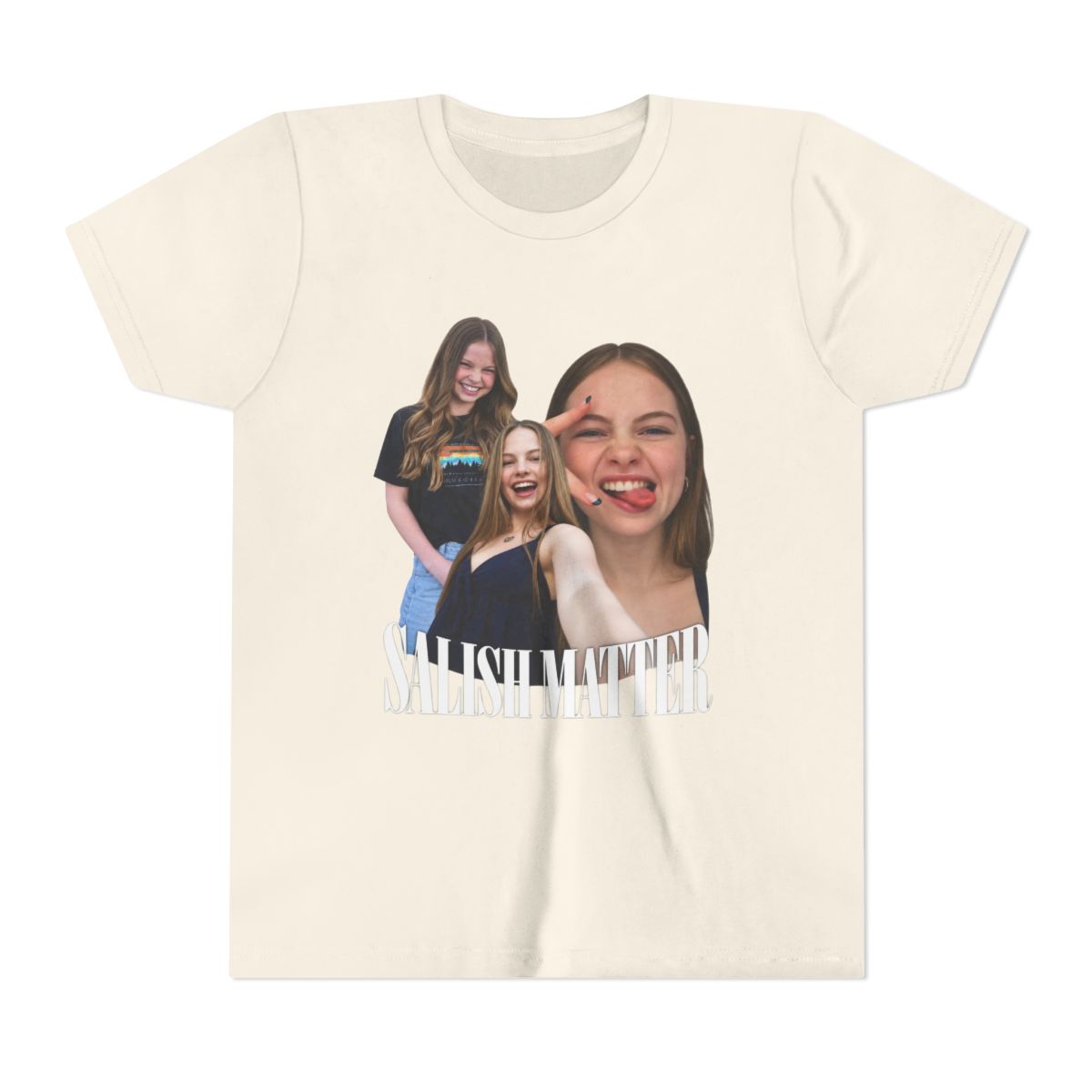 Salish Matter Retro Graphic Tee for Kids - alternate angle 4, merchandise