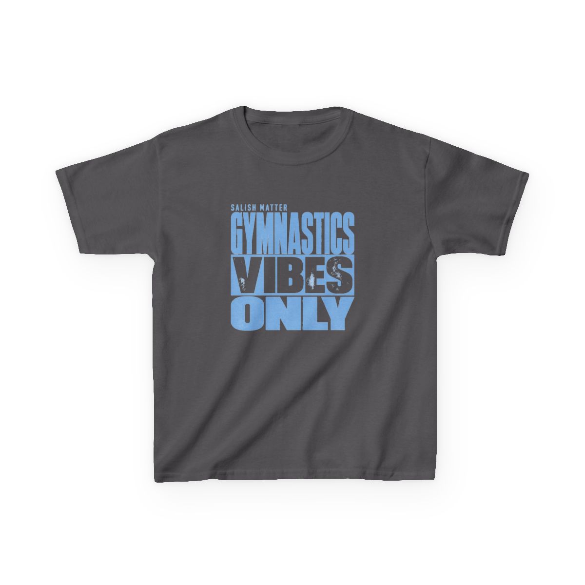 Gymnastics Vibes Only Salish Matter Unisex Kids Tee - alternate angle 4, merchandise