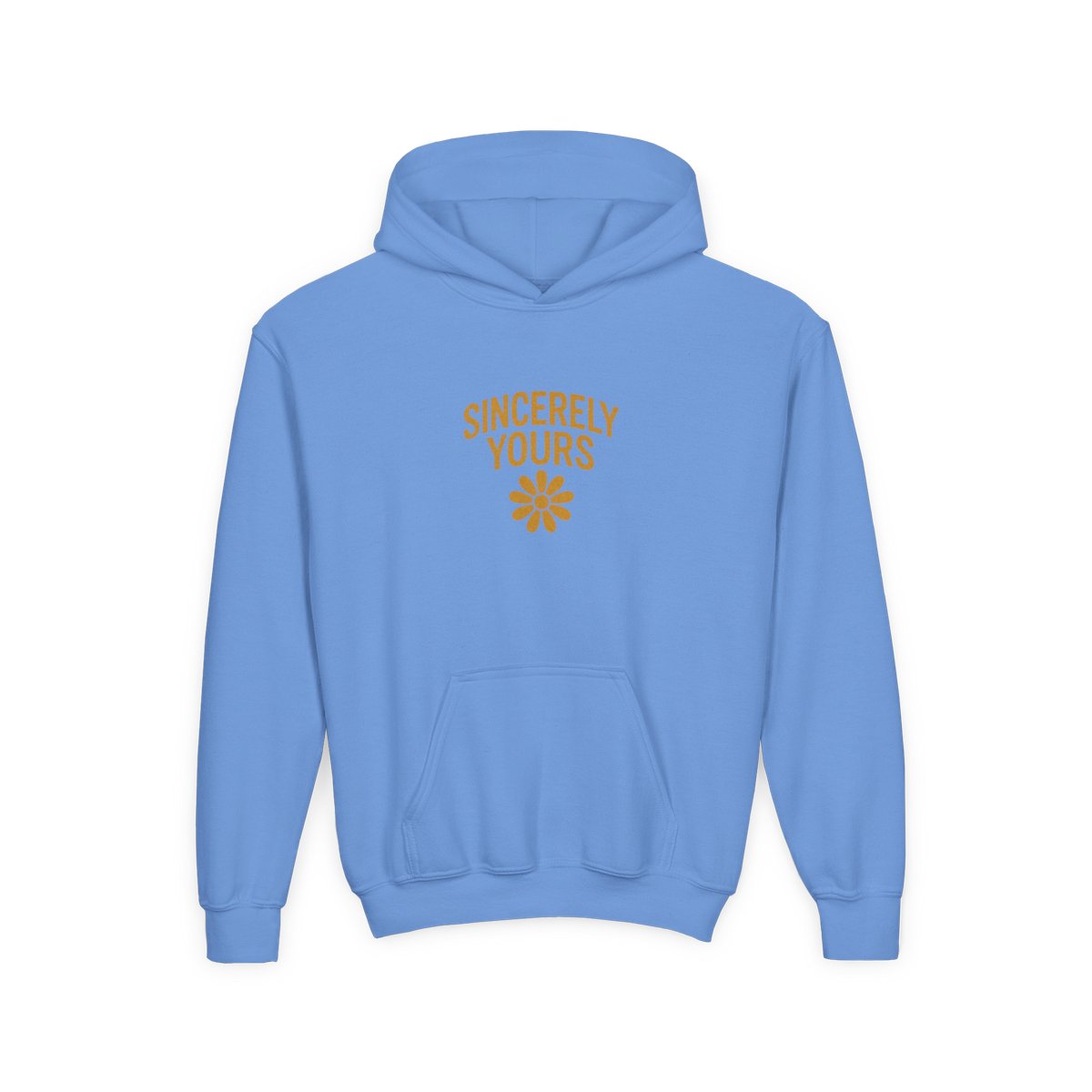 Salish Matter Sincerely Yours Hoodie in Bold Yellow for Kids, Indie Artist Present - alternate angle 5, merchandise